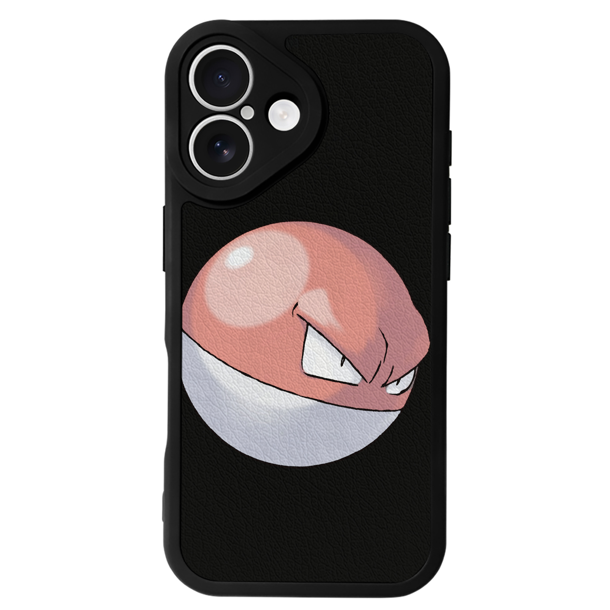 （画像用） ポケットモンスター Pokémon 【iPhone 16シリーズ対応】シリコンスマホケース（レザー調） 材質：シリコン